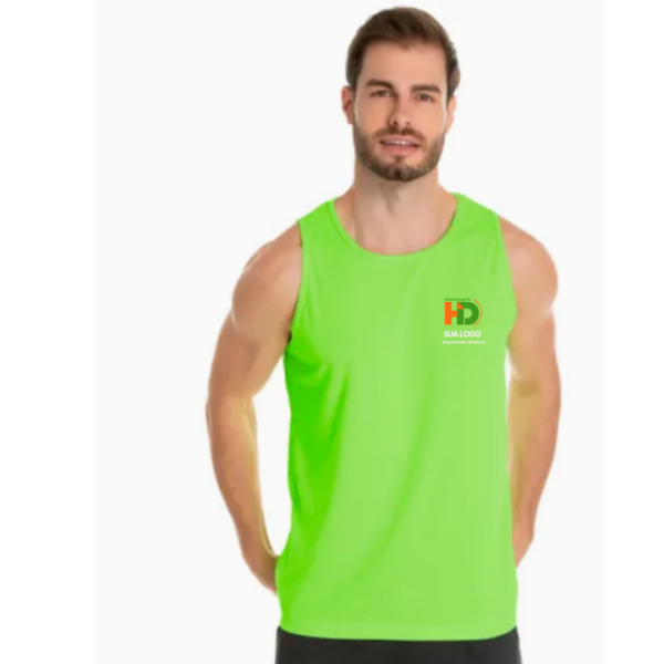 Regata Dry Fit Roxa Proteção UV 30+ Personalizada