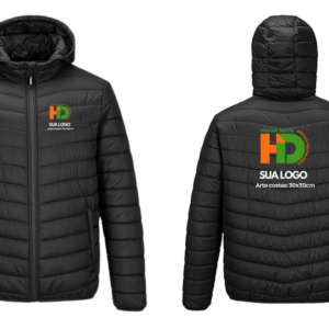 Jaqueta Puffer Corta Vento